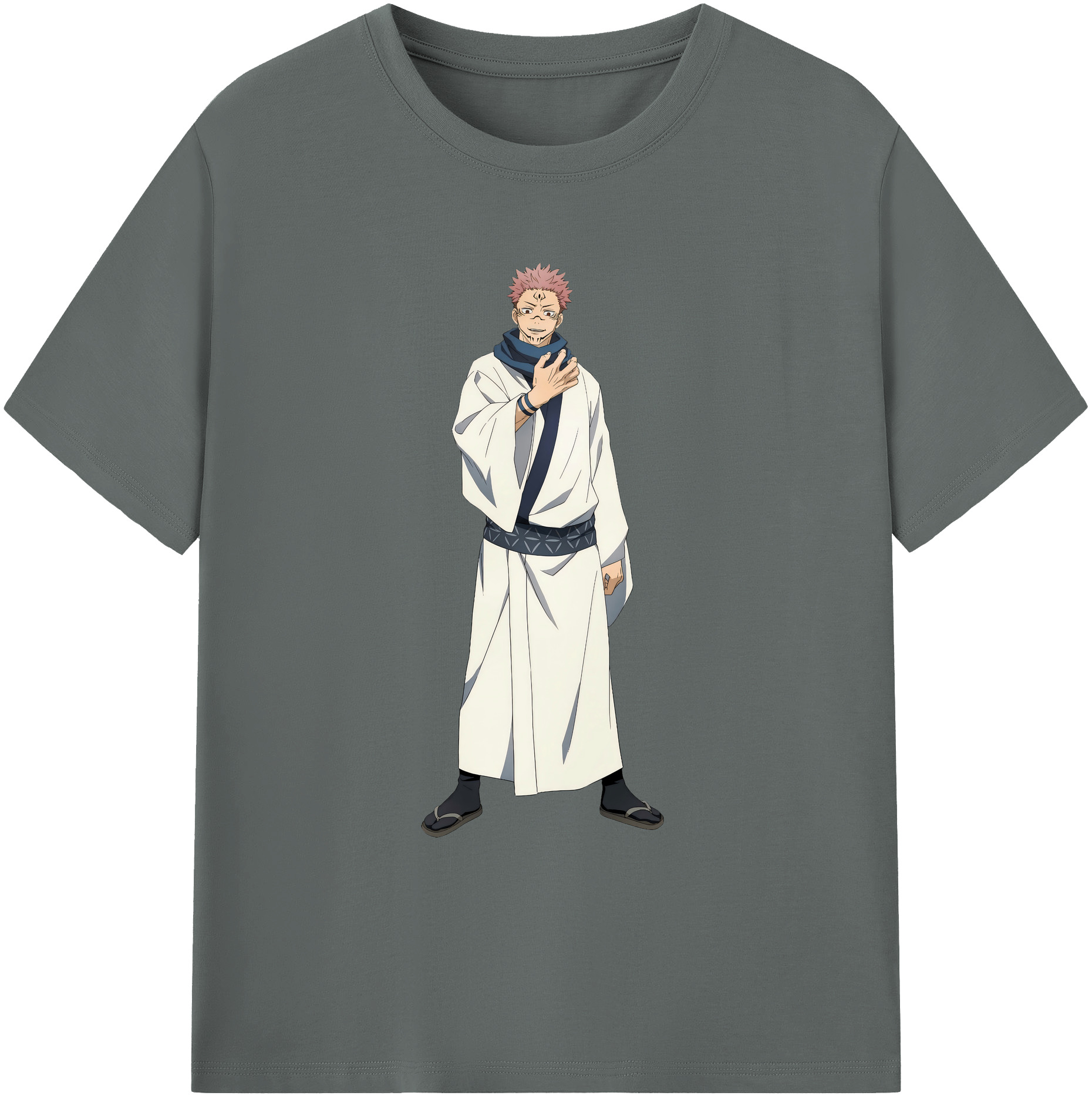 （画像用） 呪術廻戦 Jujutsu Kaisen 綿100％ メンズ半袖Tシャツ｜肌触りやわらか＆通気性